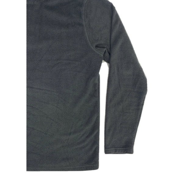Men’s Free Fly Pullover Performance Bamboo Gray 1/4 Snap Sweater Fleece Size L - Picture 8 of 9